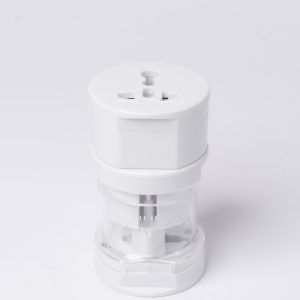 saffron universal travel adaptor | multi plug adapter with surge protection, international socket converter