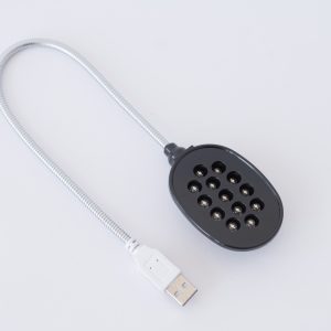 usb led laptop light – 13 led super bright usb lamp with flexible neck | plug and play portable reading light for laptop, keyboard, study & travel