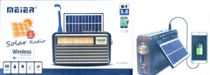 solar rechargable radio