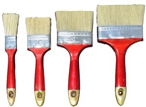 white paint brush